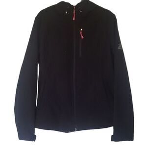 ZeroXposur Womens Black Hooded Winter Jacket M Full Zip Insulated Coat